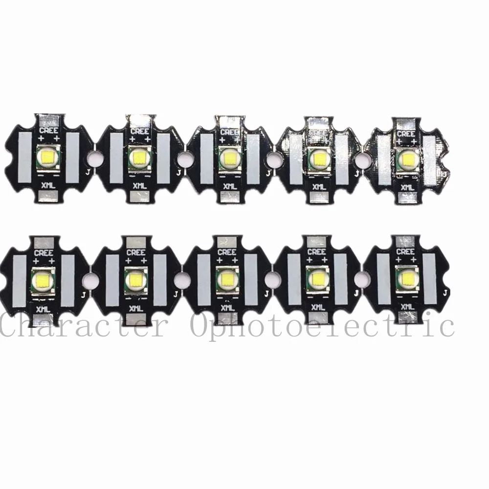 Cree XM L T6 10 Вт Холодный белый 6500k светодиодный светильник + DC 3 7 В 2 5a XML драйвер