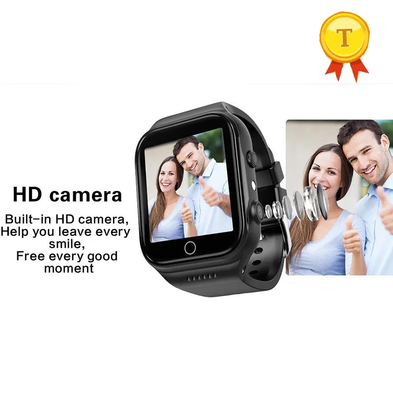 Android 5 1 мужские Смарт-часы MTK6580 16 Гб ROM RAM phonewatch 3G SIM Спорт фитнес-трекер камера GPS WiFi