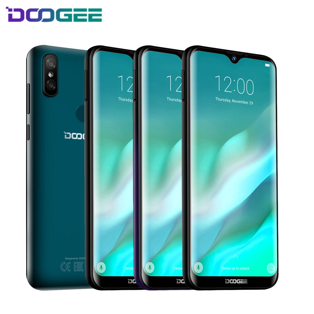 DOOGEE Y8 MTK6739 Android смартфон 6 1 &quotMT6739 водослива мобильные телефоны 8.0MP + 5.0MP 3g