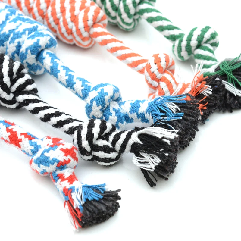 

pet Mouse knot Cotton rope dog toy 30cm cat Pets Toys Molar tooth toys For Dogs Pet bitten Dog Toys For small/Large Dogs