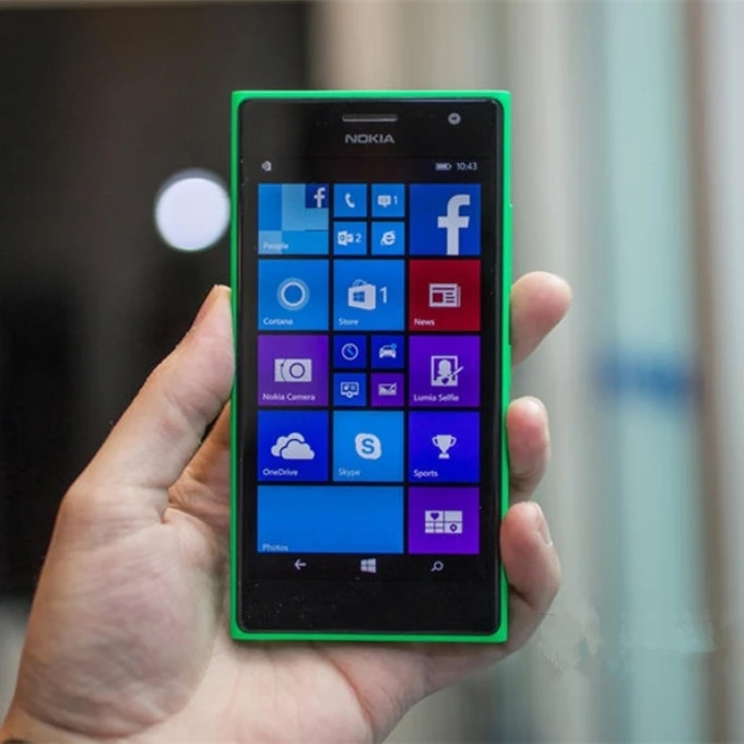 Оригинальный разблокированный телефон Nokia Lumia 735 четырехъядерный 4 7 дюйма 1 ГБ ОЗУ