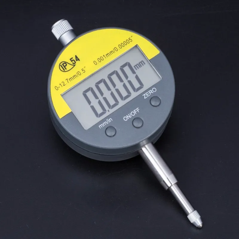

Маслостойкий цифровой циферблатный индикатор 0,001 мм IP54, микрометр с ЖК-дисплеем мм/12,7 дюйма, электронные микрометры, измеритель с коробкой