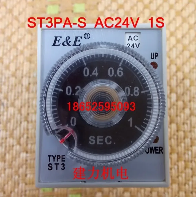 Новая аутентичная обувь Wuxi радио фабрики реле времени ST3PA-S AC24V 1S