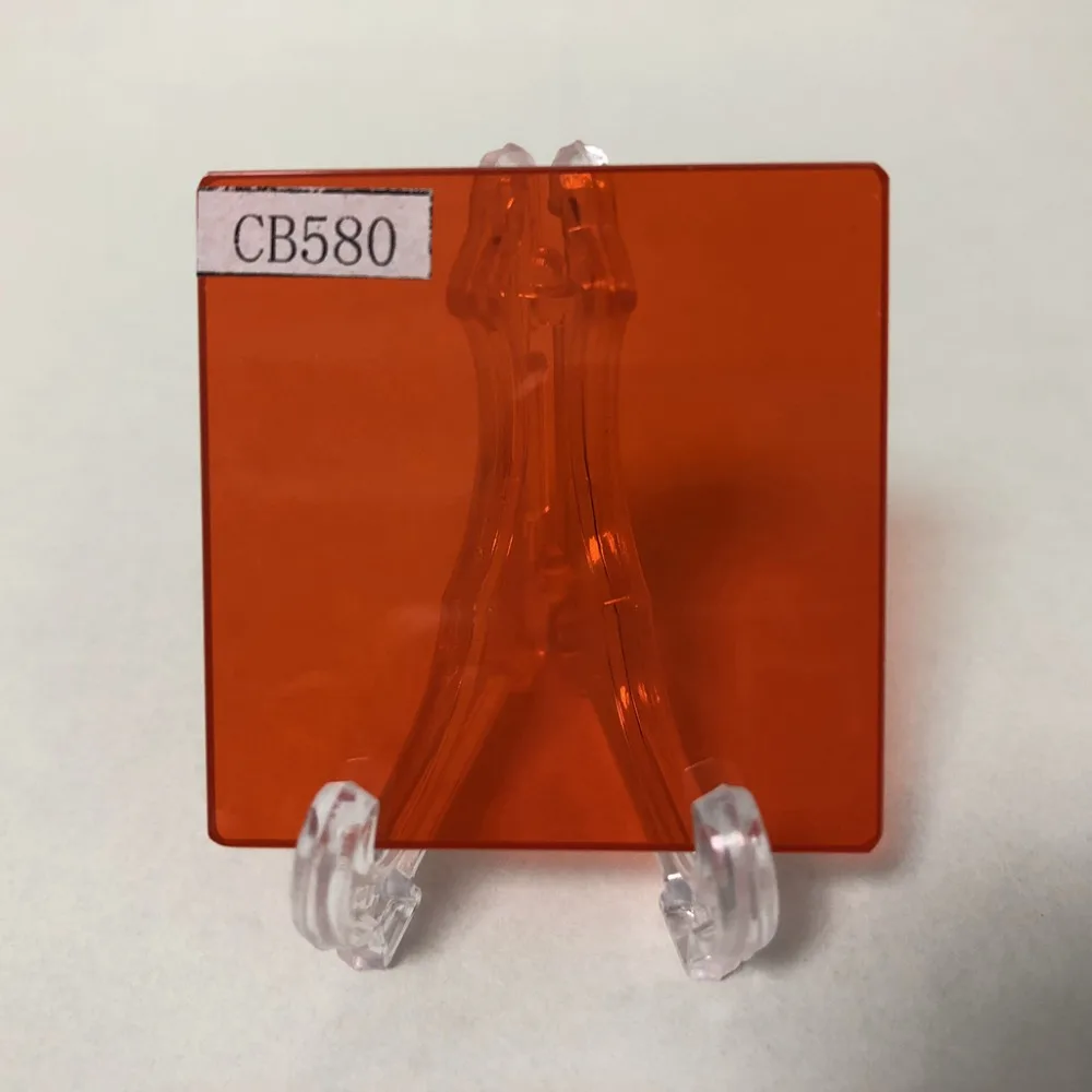 Размер 50x50 мм uv cut ir pass filter glass 580nm CB580 | Инструменты