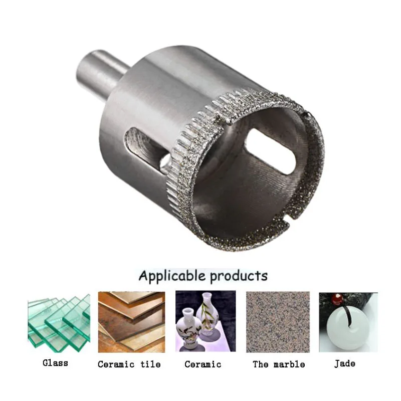 35 мм стекло с алмазным покрытием отверстие пилы сверла для керамической плитки