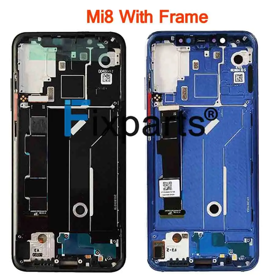 Amoled экран для Xiaomi Mi 8 ЖК дисплей с дигитайзером в сборе сменный сенсорный 6 21 дюйма