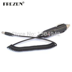 Автомобильный зарядный кабель 12 В постоянного тока, дорожная зарядная линия для BaoFeng UV-5R UV-5RE Plus UV-82 прикуривателя