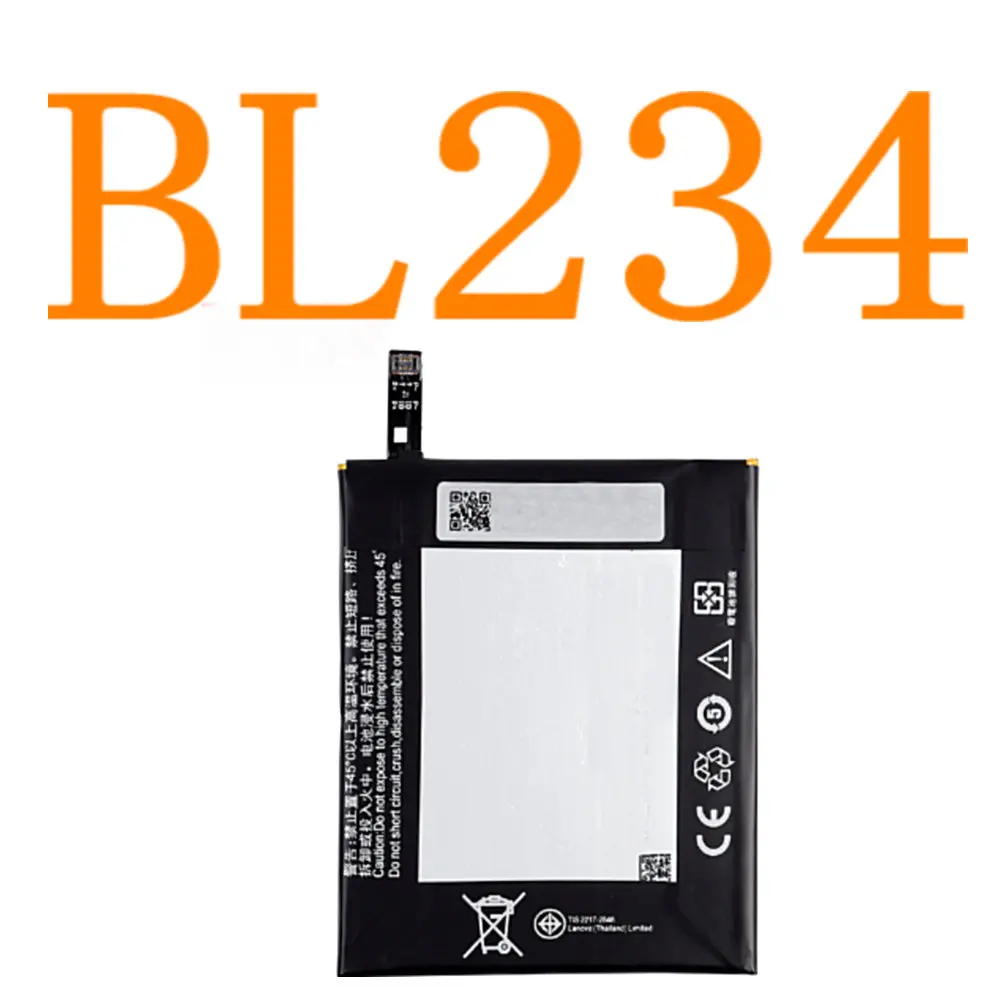 BL234 4000 мАч Высокое качество Замена аккумулятора батарея для Lenovo A5000 Vibe P1M P1MA40 P70 P70t T