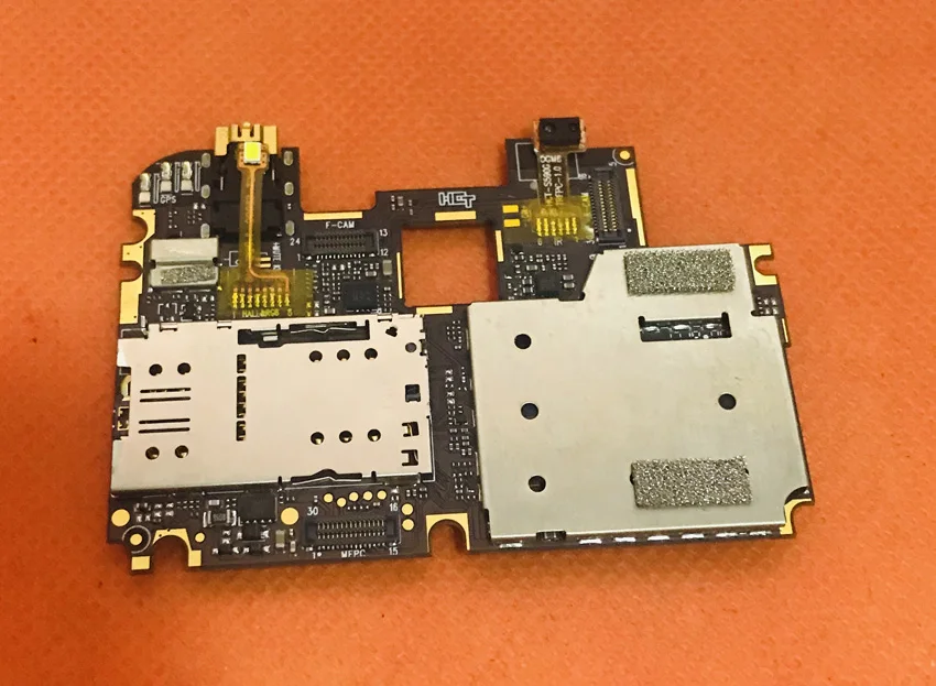 Б/у оригинальная материнская плата 4 Гб ОЗУ + 64 ПЗУ для DOOGEE S55 MTK6750T Octa Core 5 дюйма