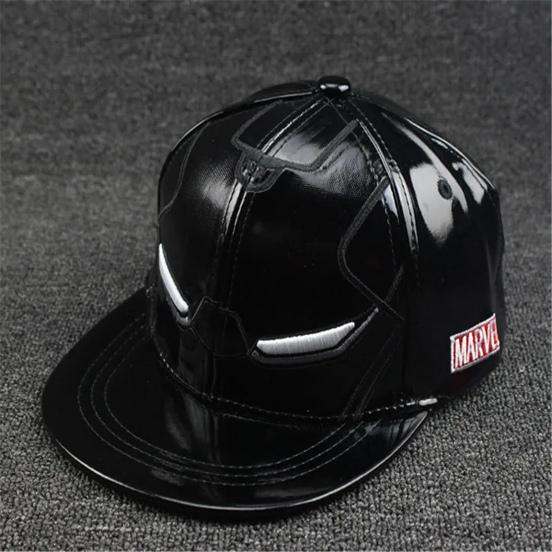 Новые крутые кепки с Железным человеком для мальчиков и девочек детская