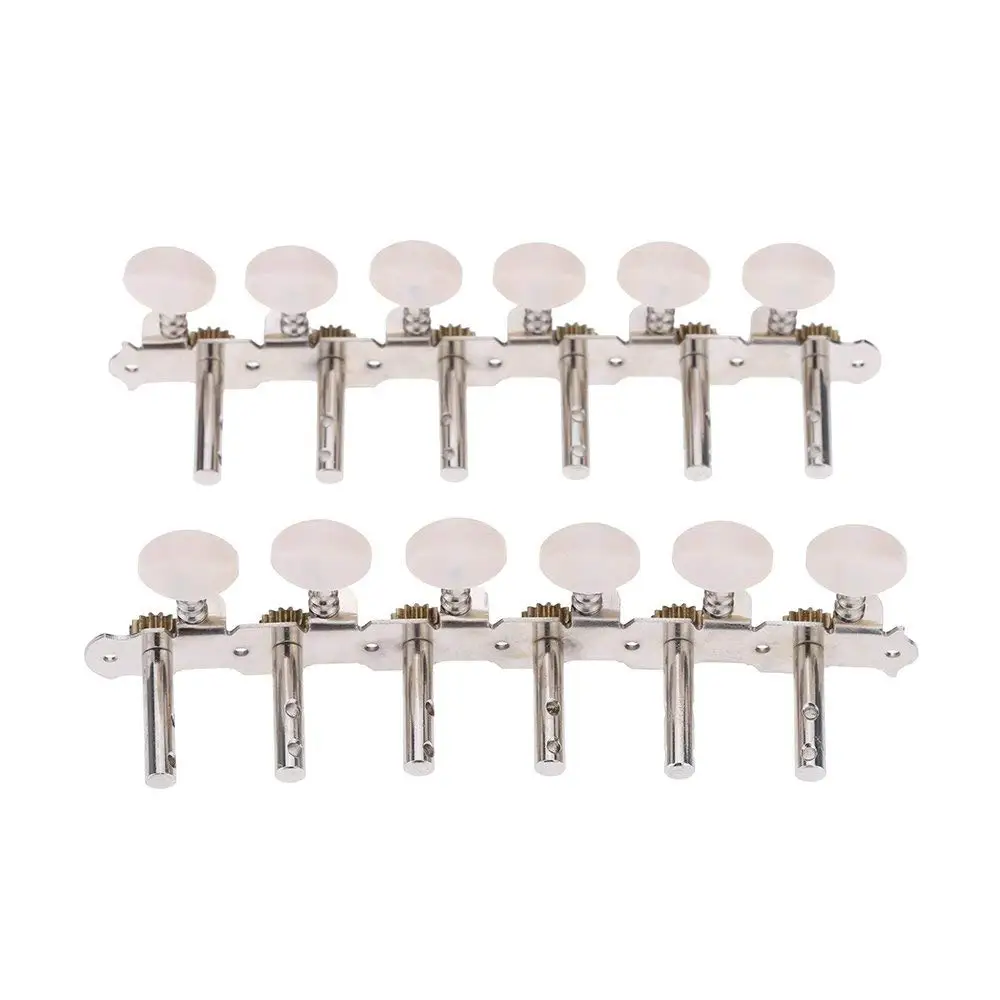 HOT-6R6L 12 String Acoustic Guitar Tuning Key Peg Tuner Machine Head Button | Спорт и развлечения
