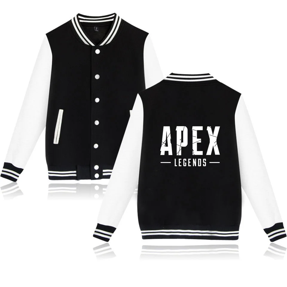 APEX LEGENDS Battle Royal Sweatshirt Game Women Men Hoodies Streetwear Hip Pop Punk Baseball Jacket Tracksuit | Женская одежда