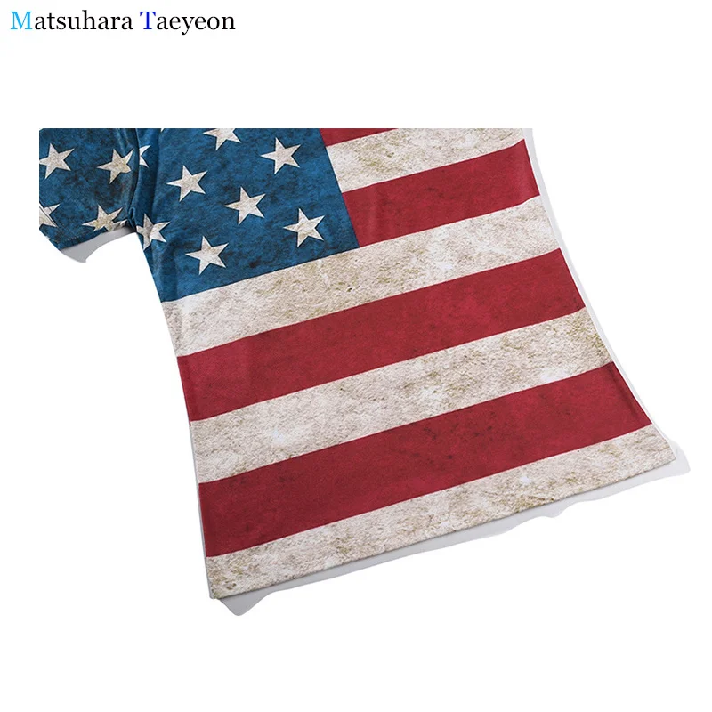 

2018 tshirt summer mens Crew Neck Short Sleeve fashion New product National flag printing polyester t shirt 3D printed t-shirts