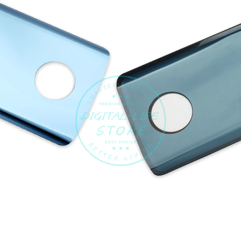 Задняя крышка аккумулятора для Motorola Moto G6 Plus стекло + пластиковый корпус двери Крышка G6/ 1S запасные ремонтные