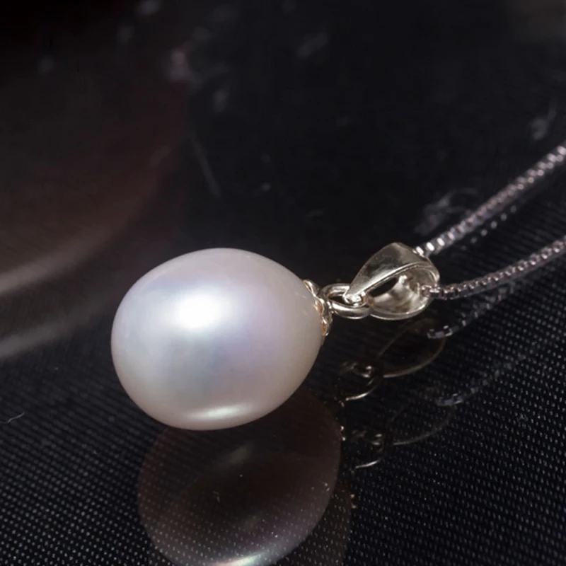 Женское ожерелье из серебра 925 пробы с жемчугом|silver prom jewelry|silver anchor charm necklacesilver choker