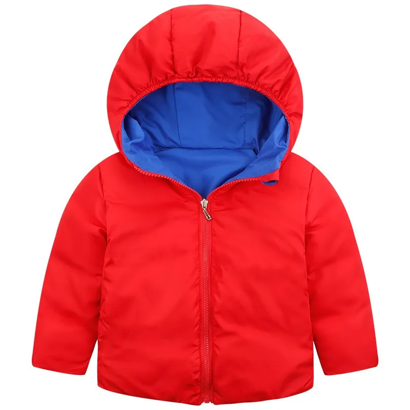 Croal Cherie 90 140 см Двусторонняя детская верхняя одежда для мальчиков зимняя куртка