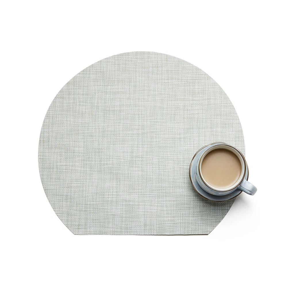 5 Pcs Placemats Non-slip Deluxe Heat-Resistant Knitting Dining Table Mat Place Coaster for Kitchen Gathering Party | Дом и сад