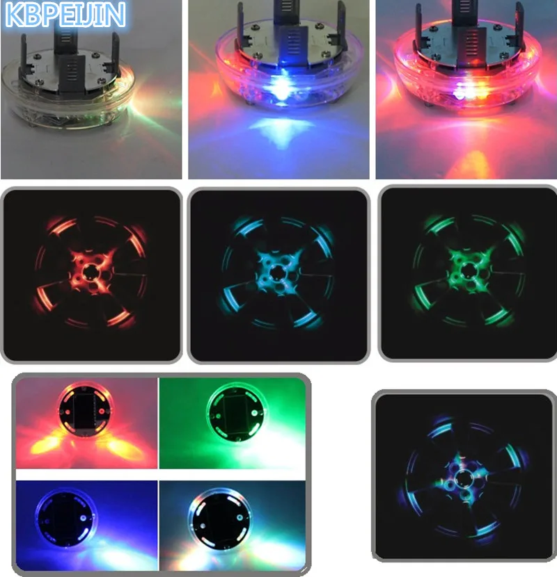 

HOT Car Auto Solar LED Power Saving Flash Light Decor for Volvo xc60 s60 s80 s40 v60 v40 xc90 v70 xc70 v50 accessories