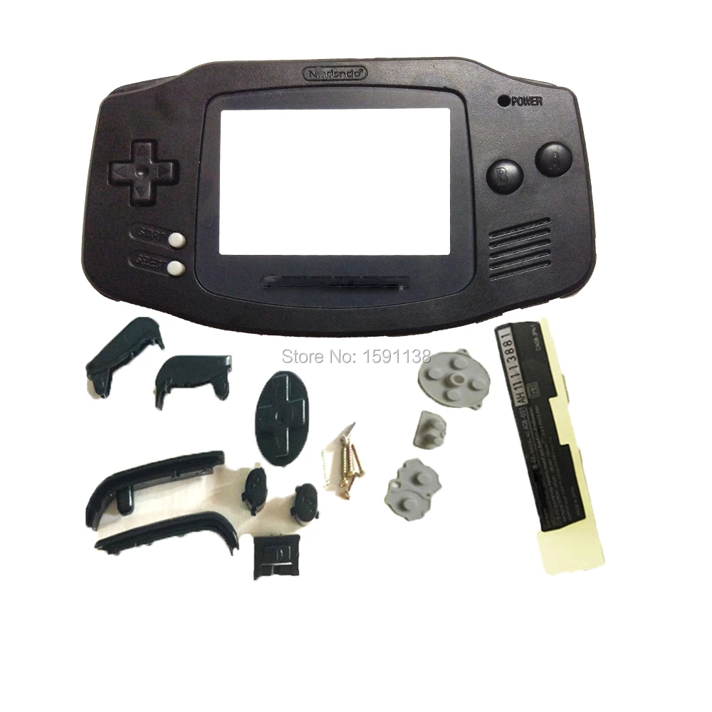 Высококачественные аксессуары запчасти корпус для GameboyAdvance сменный с логотипом