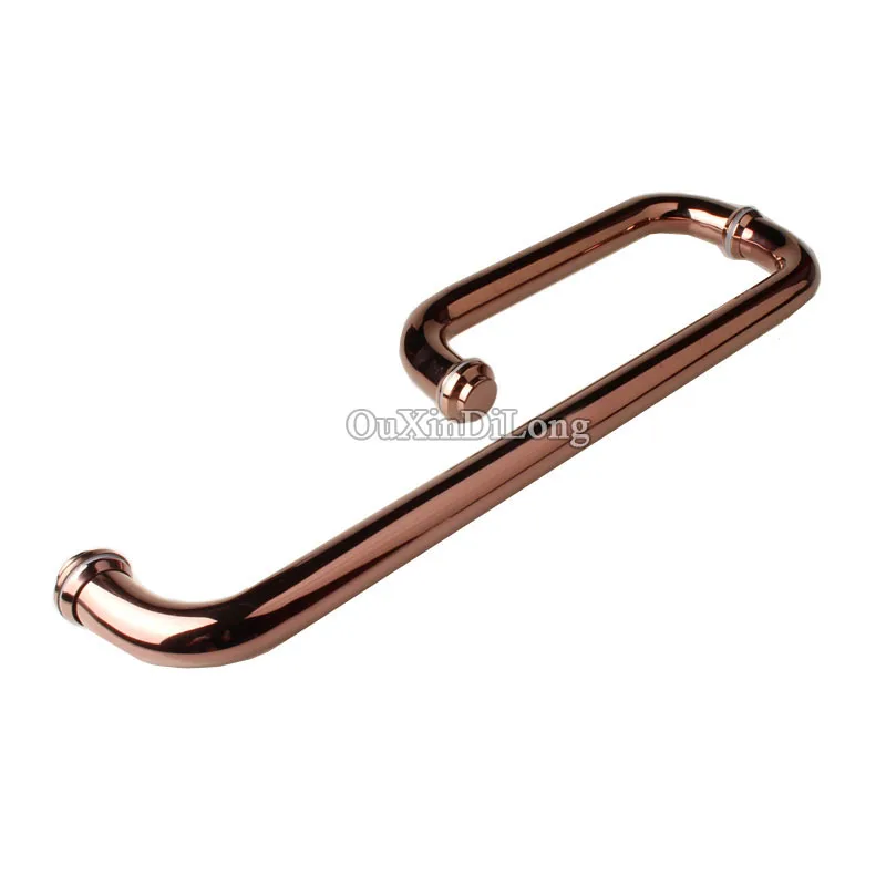 Топ Дизайн L форма нержавеющая сталь Безрамная душевая дверь Pull/Push ручки