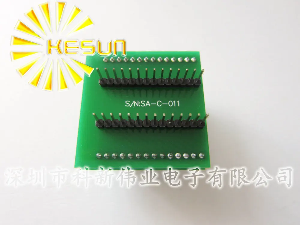 Чип программатор разъем TQFP32 QFP32 / LQFP32 к DIP28 переходник с поддержкой ATMEGA8 series|socket
