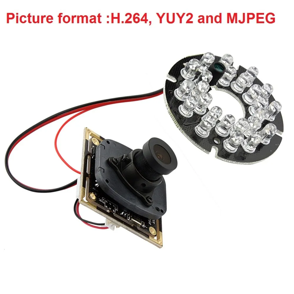 720P HD OV9712 CMOS свободный драйвер H.264 usb 2 0 Мини камера ночного видения инфракрасная с