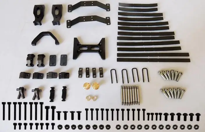 8X8 suspension 115 мм Колесная база подвеска большие шины 8*8 сверхмощный для Tamiya 1/14 тягач Benz 1851 SCA R620 R470 3363 RC8WD LEISU - Цвет: 8X8 suspension