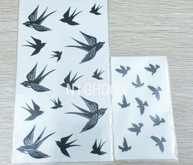 Тату-наклейка TA0009 для женщин водостойкая татуировка на запястье с большой