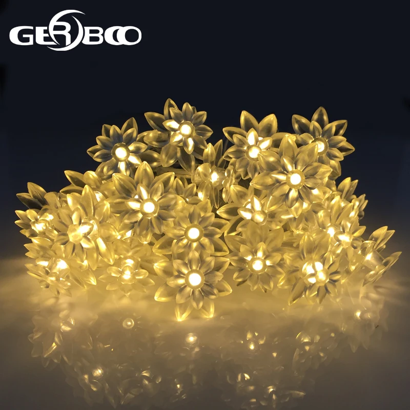 20 LED La Luz Solar Garden String Lights Christmas Lamps KTV Party Decoration Outdoor Waterproof Street Lighting | Лампы и освещение