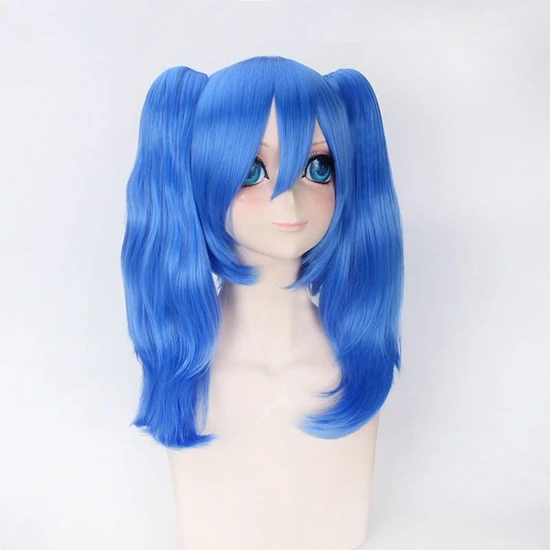 Женские парики для косплея MekakuCity Actors Enomoto Takane синие из искусственных волос