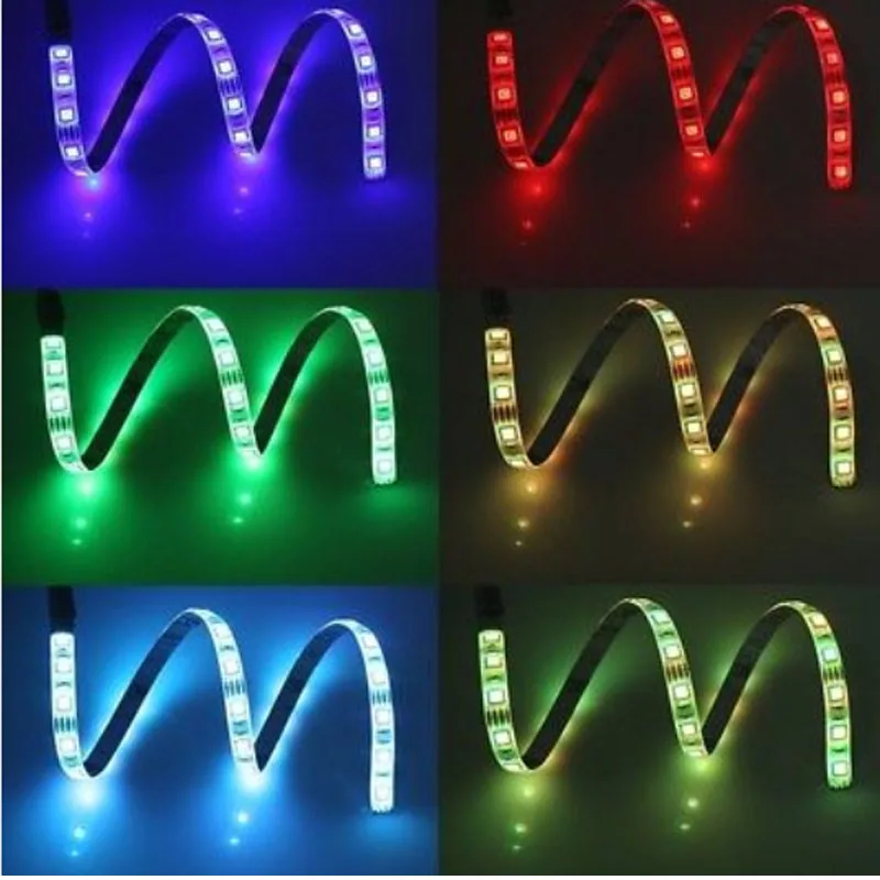 RV Светодиодная лампа для навеса набор w/IR 20 клавишный музыкальный пульт RGB 16 5 񠜪