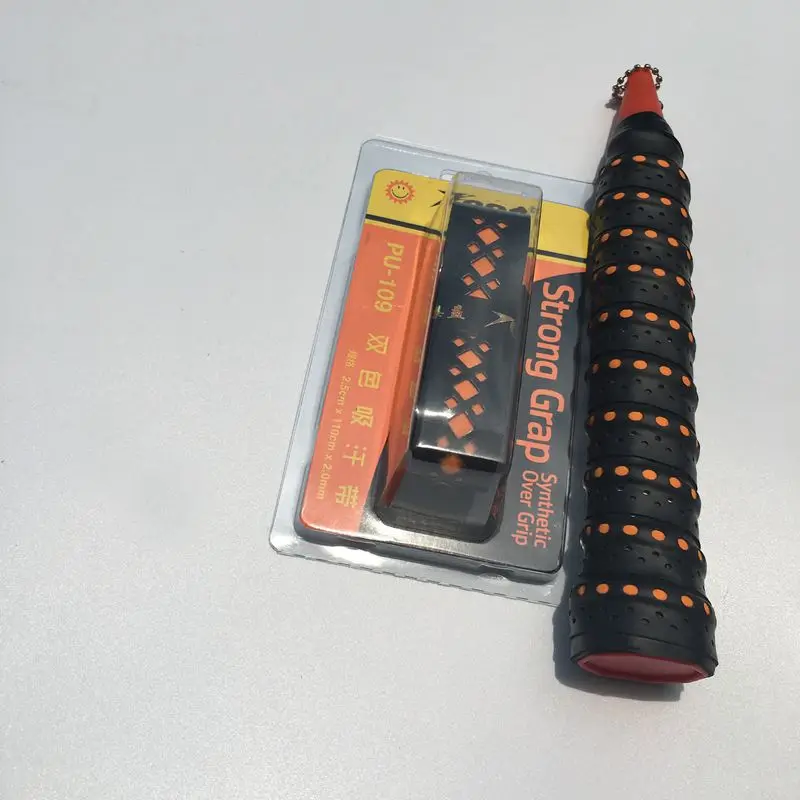 1 шт. TOPO карта Упаковка overgrip липкие на ощупь теннисные ручки keel 2 цвета для ракеток для бадминтона и тенниса противоскользящая пот Абсорбирующая намотка