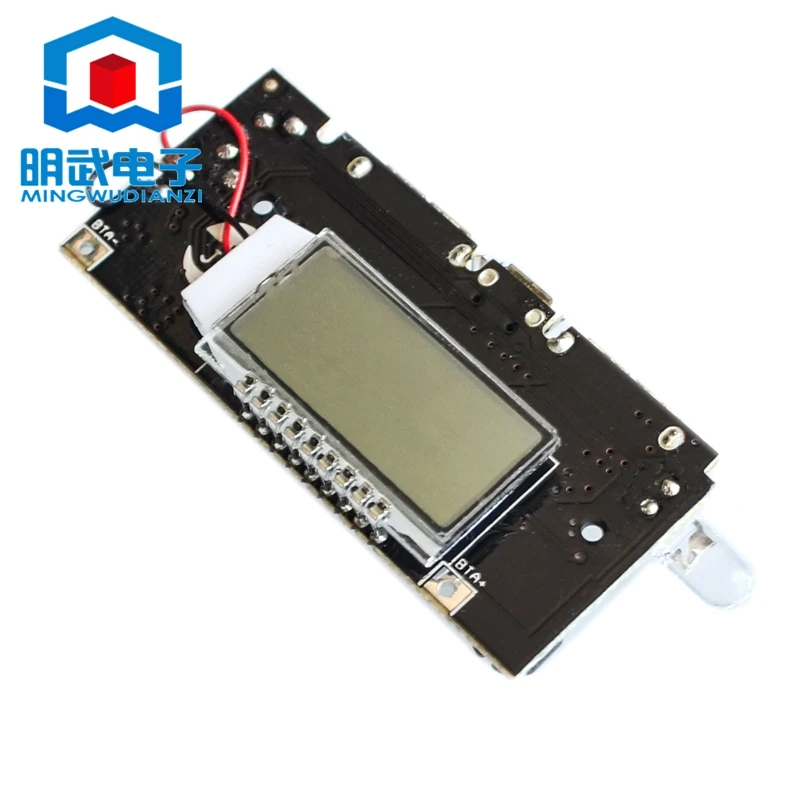 Модуль питания печатной платы с двойным USB 18650 для зарядки аккумуляторов 5 В 1 А а