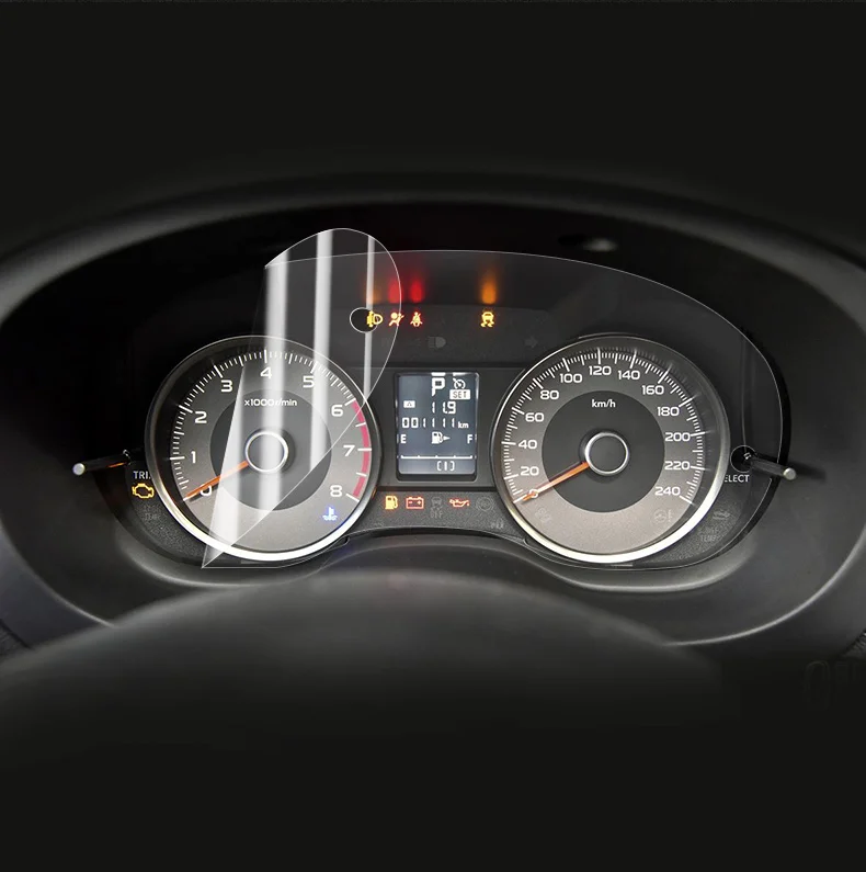 HD приборной панели Защитная пленка для Subaru Forester XV Outback 2013, 14, 15, 16, 17, 18, 19, AB382