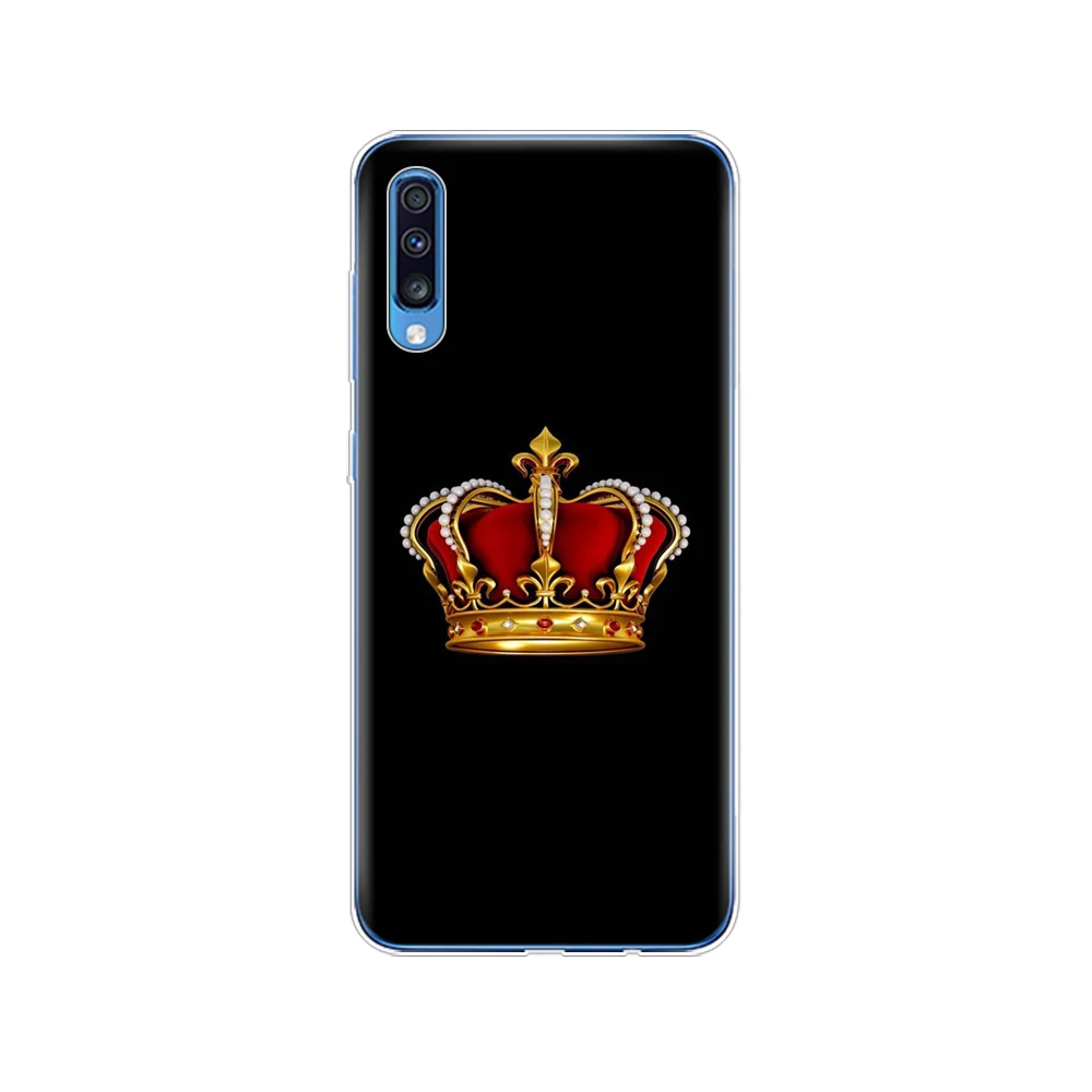 Для samsung A70 чехол Мягкий ТПУ силиконовый чехол для телефона для samsung Galaxy A70 чехол Coque Capa A 70 A705 A705F бампер прозрачный - Цвет: 61802
