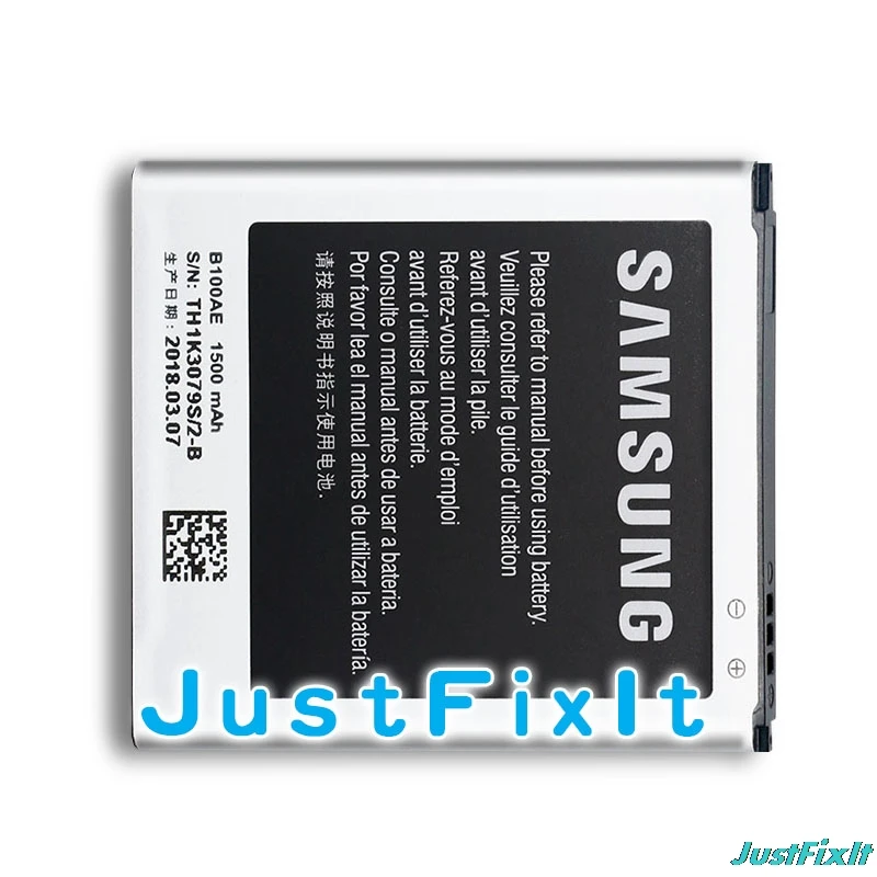 Оригинальный аккумулятор для samsung Galaxy Ace 3 S7270 S7272 S7260 S7262 G318 S7273 B100AE 1500 мАч