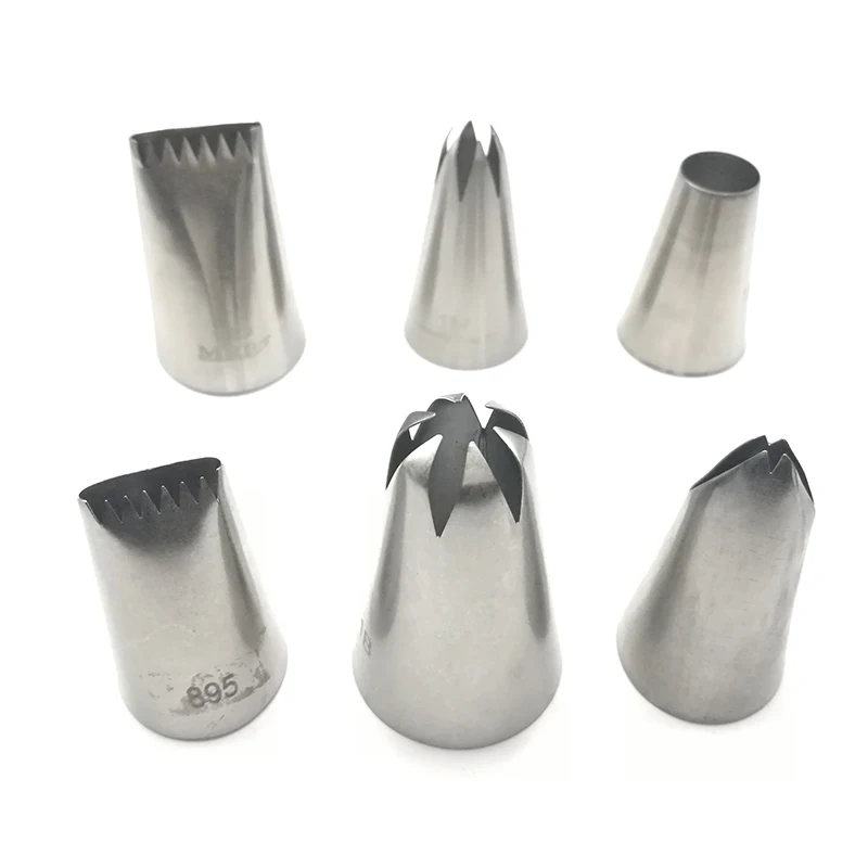 6 шт. насадки для украшения крема торта своими руками кондитерские насадка