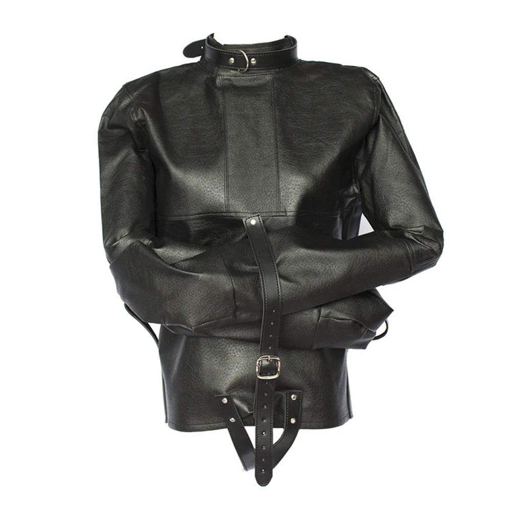Регулируемая куртка для бондажа с длинными рукавами Bdsm бондаж фиксаторы фетиш