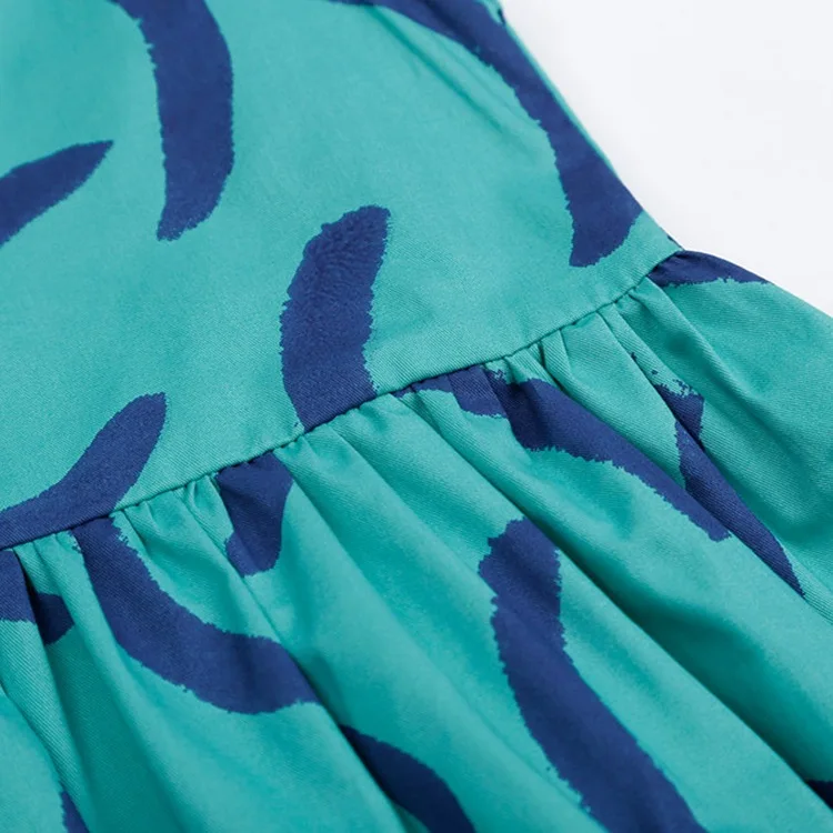 Осень хлопок каракули платье для девочек жилет принцессы | Детская одежда и обувь