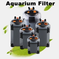 aquarium external water filter fish tank booster canister sponge filtration aquarium pond filtration system filtering barrel