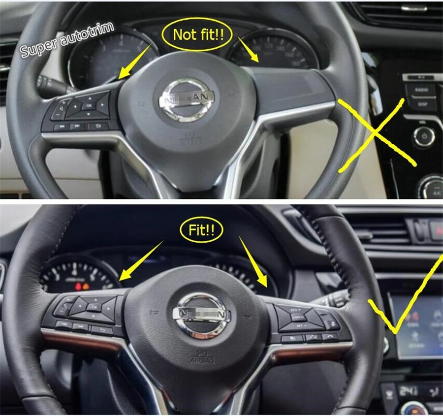 Аксессуары Lapetus накладка на руль подходит для Nissan Teana Altima 2019 2020/углеродное волокно