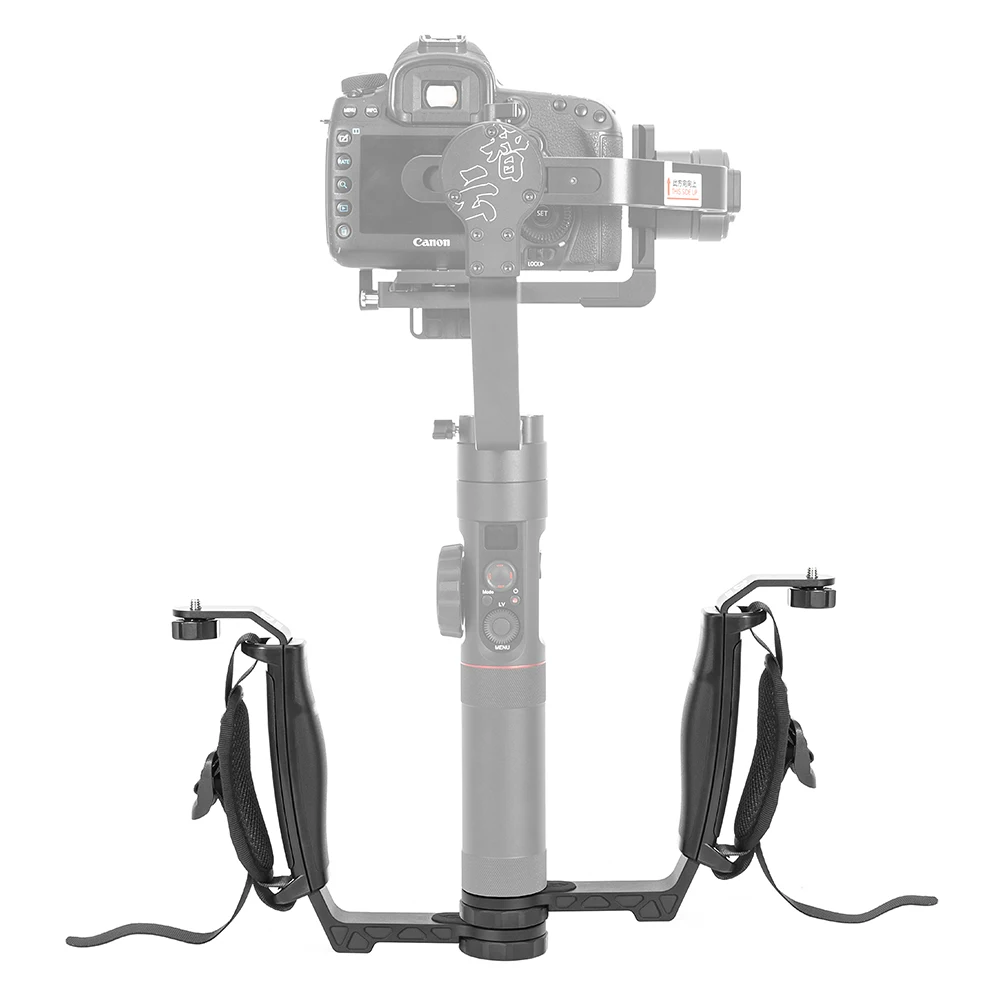 zhi yun Zhiyun Official Crane 2 Gimbal Accessories L Bracket TransMount Mini Dual Grip for LED Light/Microphone/Monitor | Электроника