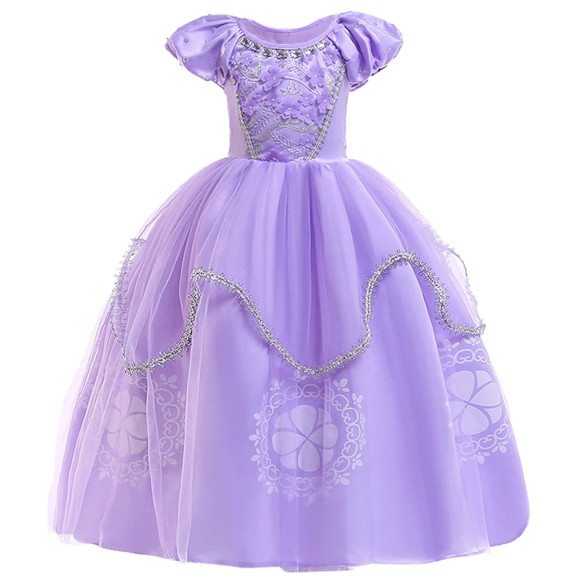 Kids Dresses Girls Princess Full Ball Gown Party Dress Children Clothing Cosplay pretty Costume | Детская одежда и обувь