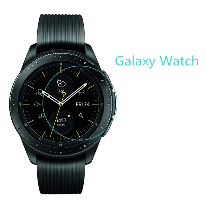 2 упаковки Защитная пленка для экрана Samsung Galaxy Watch 46 мм 42 Замена противоударное