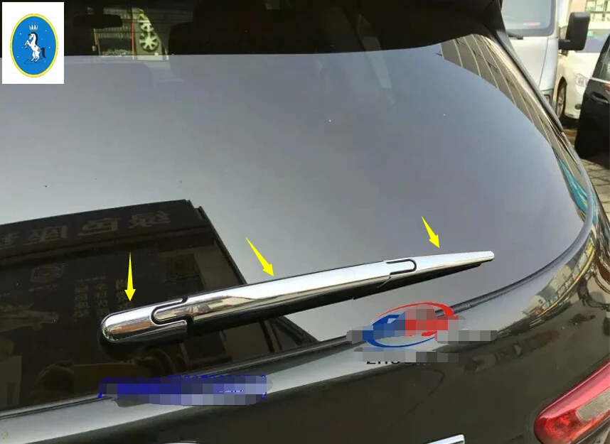 Yimaautotrims авто аксессуар заднее лобовое стекло окно ветровое дождевик Накладка