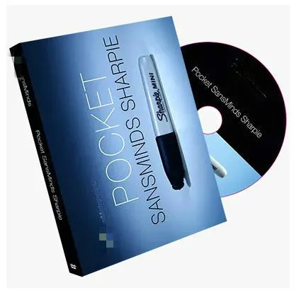 Карманные SansMinds Sharpie (DVD и трюки)-магические трюки крупный план иллюзии ментализм