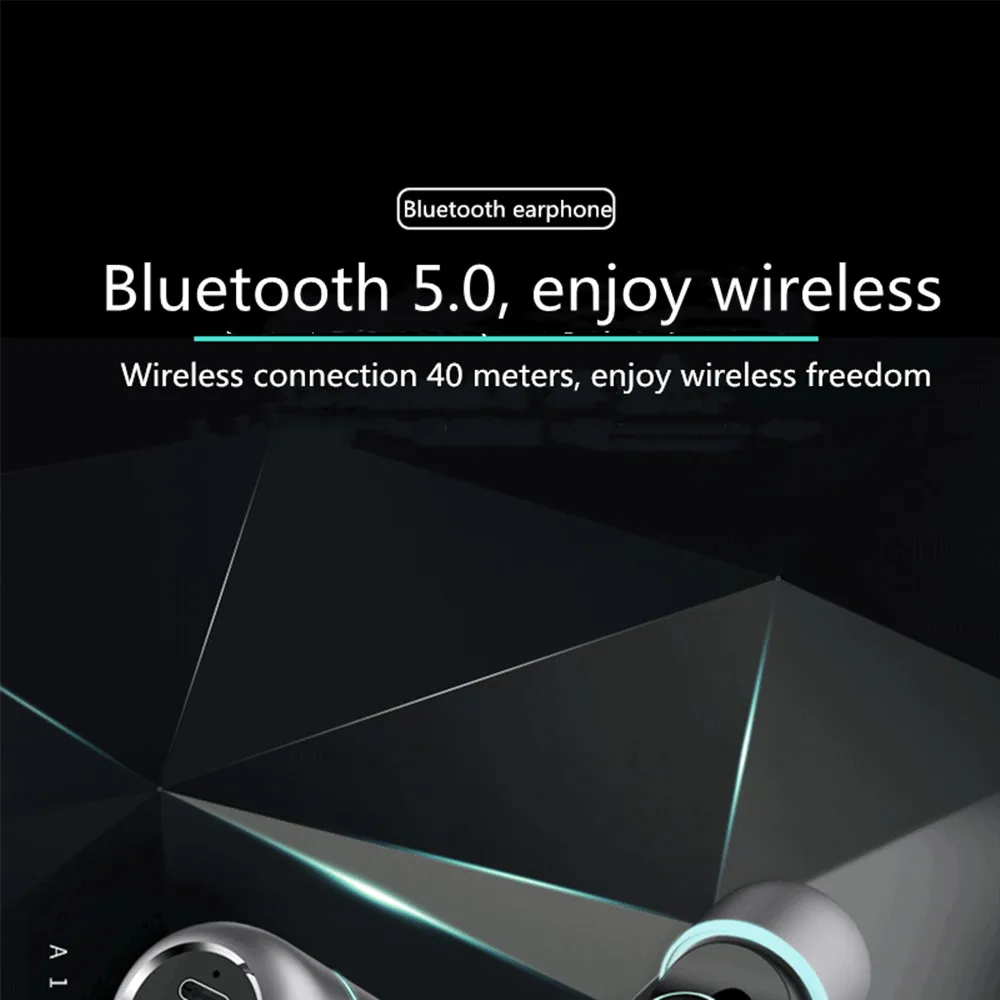 Bluetooth 5,0 наушники стерео Беспроводная bluetooth-гарнитура Близнецы портативные спортивные наушники аuriculares для бутонов смартфонов