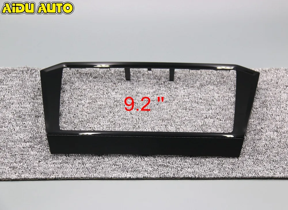 Для VW Passat B8 2018 MIB 3 CD 9 2 8 0 6 5 коробка отделка черная краска радио рамка панель