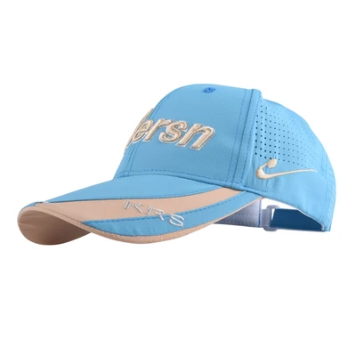 Light Blue Кепки для гольфа, вентиляция, женская шляпа для гольфа(с отметкой), Солнцезащитная бейсболка, гольф, мяч, кепка, можно регулировать размер для женщин - Цвет: Light Blue