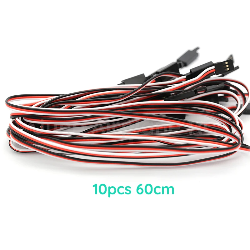 10 шт. Amass 15 см 30 60 Servo удлинитель свинцовый кабель для RC Futaba JR Male to Female|Детали и
